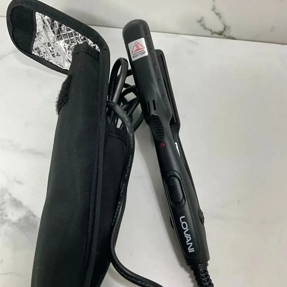 LOVANI Mini Travel Flat Iron Hair Straightener